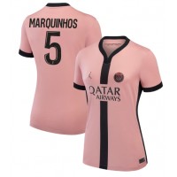 Billiga Paris Saint-Germain Marquinhos #5 Tredje fotbollskläder Dam 2024-25 Kortärmad